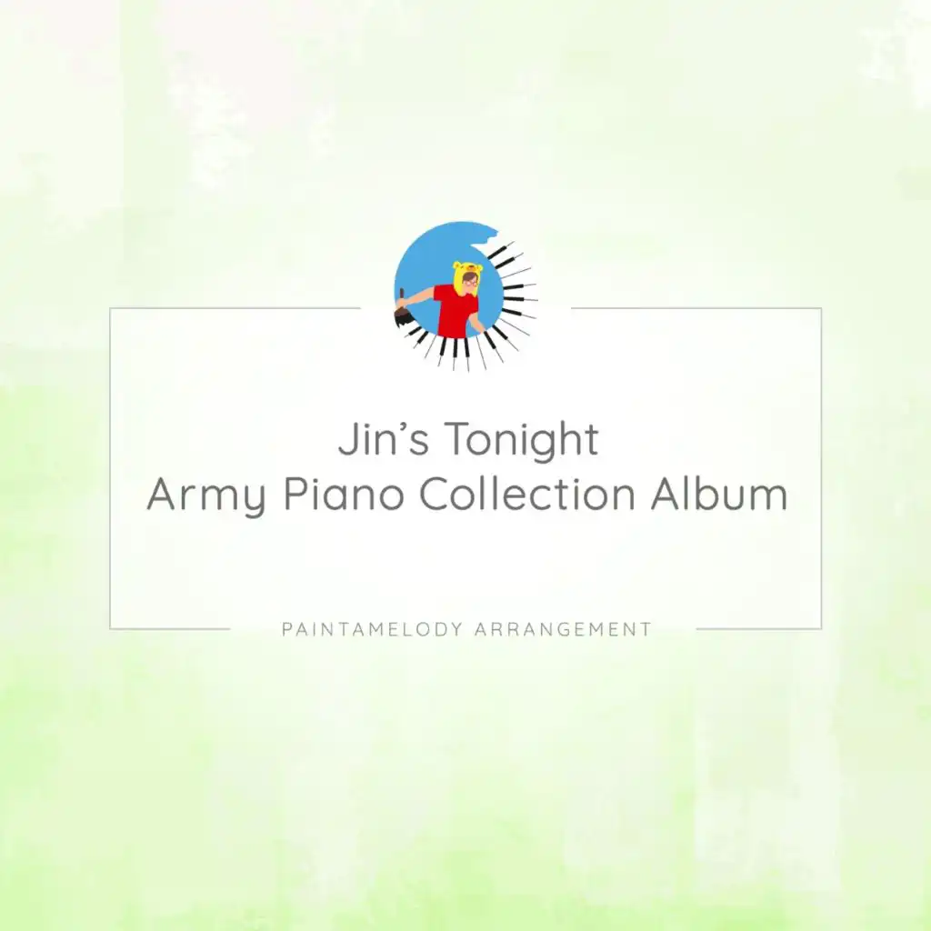 BTS Jin's Tonight Piano Collection Album