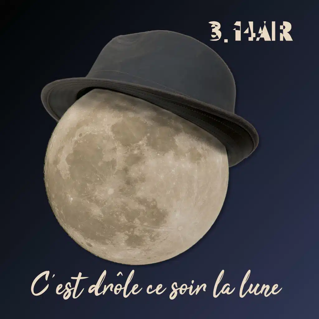 C'est drôle ce soir la lune