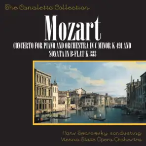 Wolfgang Amadeus Mozart: Concerto No. 14 For Piano And Orchestra In C-Minor, K. 491 / Piano Sonata In B-Flat, K. 333