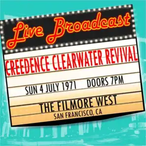 Live Broadcast 4th July 1971 The Filmore West