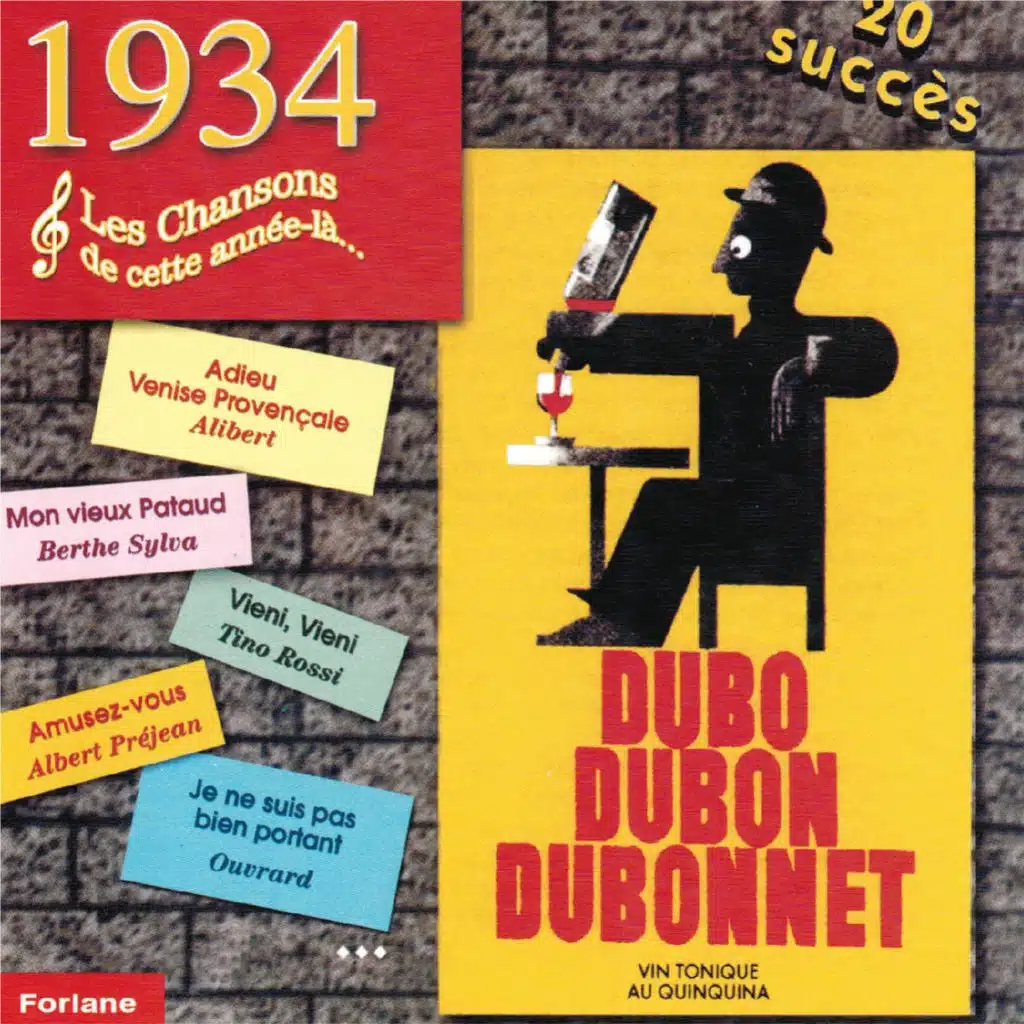1934 : Les chansons de cette année-là - 20 succès