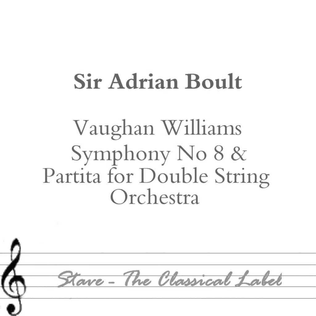Vaughan Williams - Symphony No 8 In D Minor & Partita For Double Stirng Orchestra