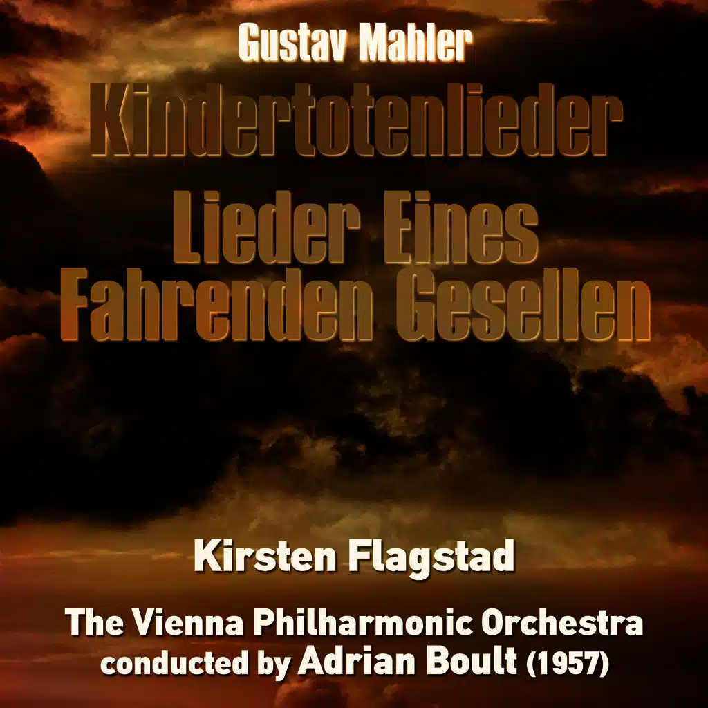 Kindertotenlieder: Nun Seh' ich wohl, warum so dunkle flammen