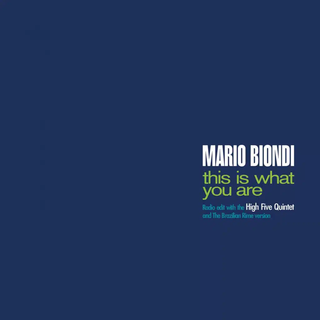 This Is What You Are