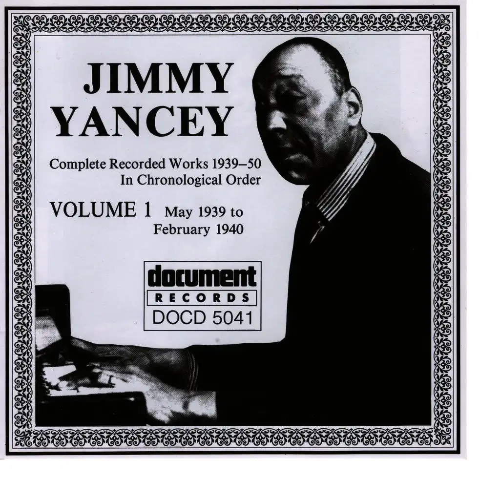 Jimmy Yancey Vol. 1 1939 - 1940