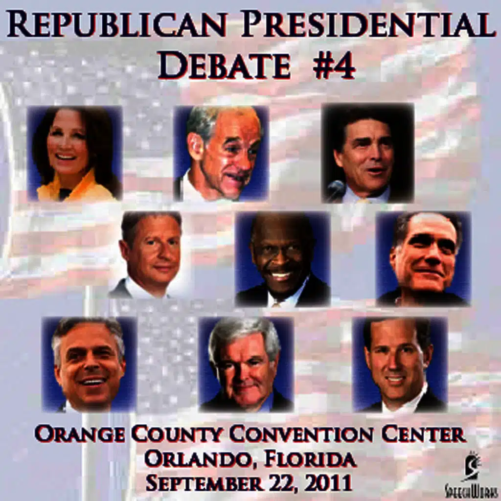 Republican Presidential Debate #4: Orange County Convention Center, Orlando, FL - Setember 22, 2011
