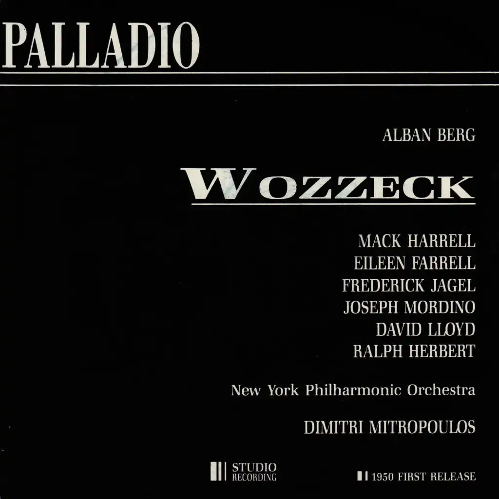 Wozzeck: Act I, Scene IV, "Was erleb' ich, Wozzeck?" (Doktor)