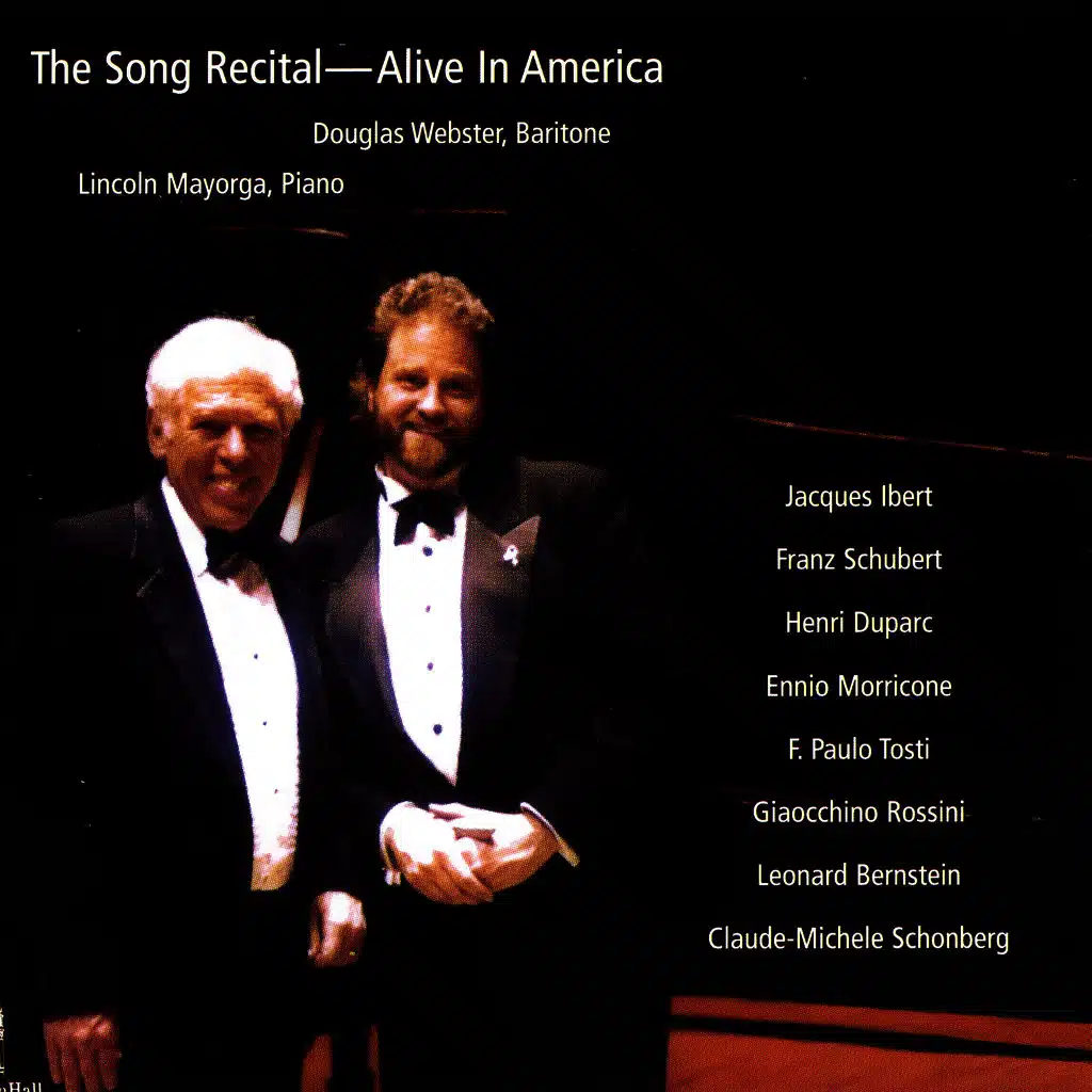 The Song Recital: Alive In America