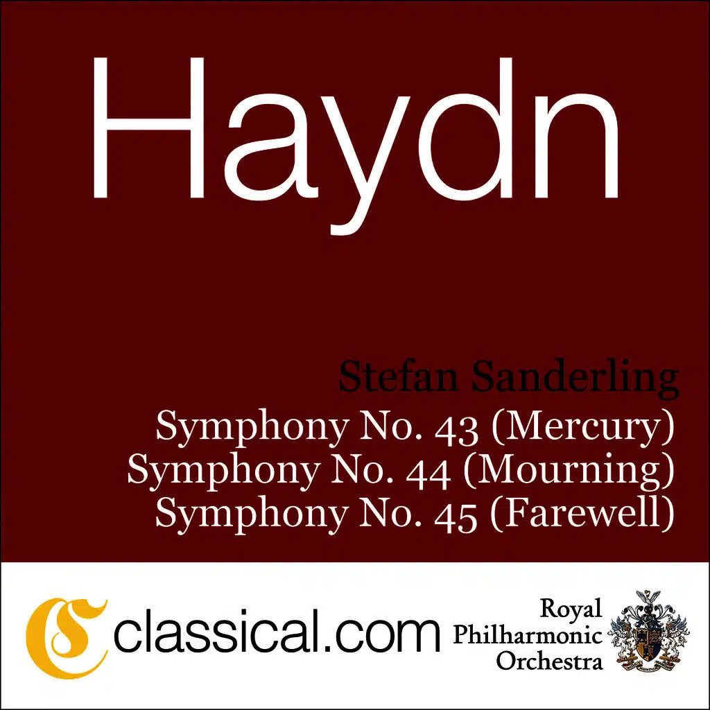 Franz Joseph Haydn, Symphony No. 43 In E Flat Major (Mercury)