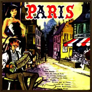 Vintage Accordion In Paris