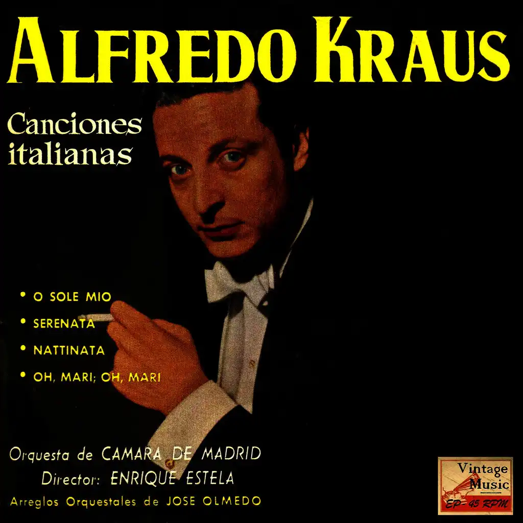 Alfredo Kraus & Orquesta De Cámara De Madrid