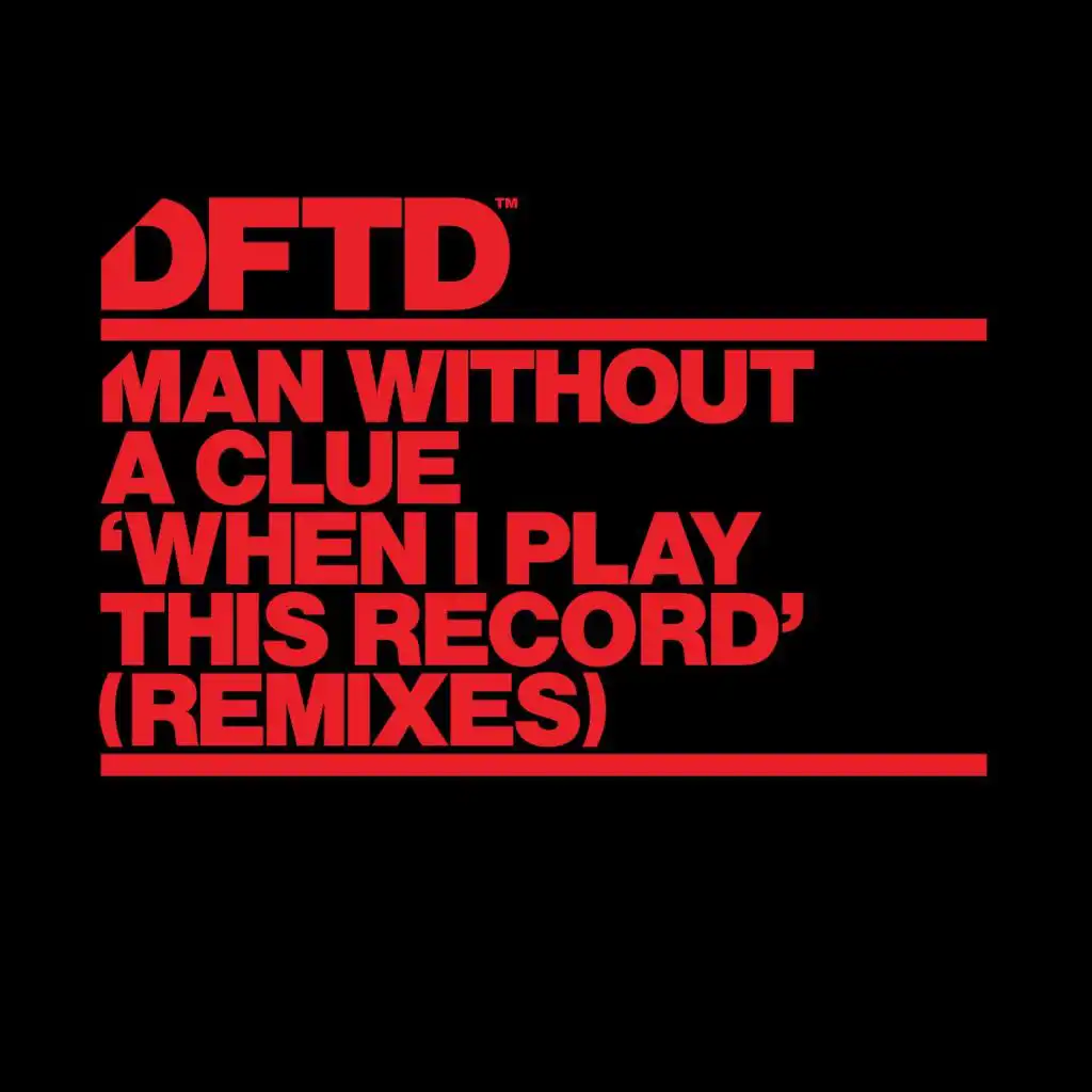 When I Play This Record (RED Vocal Remix Edit)