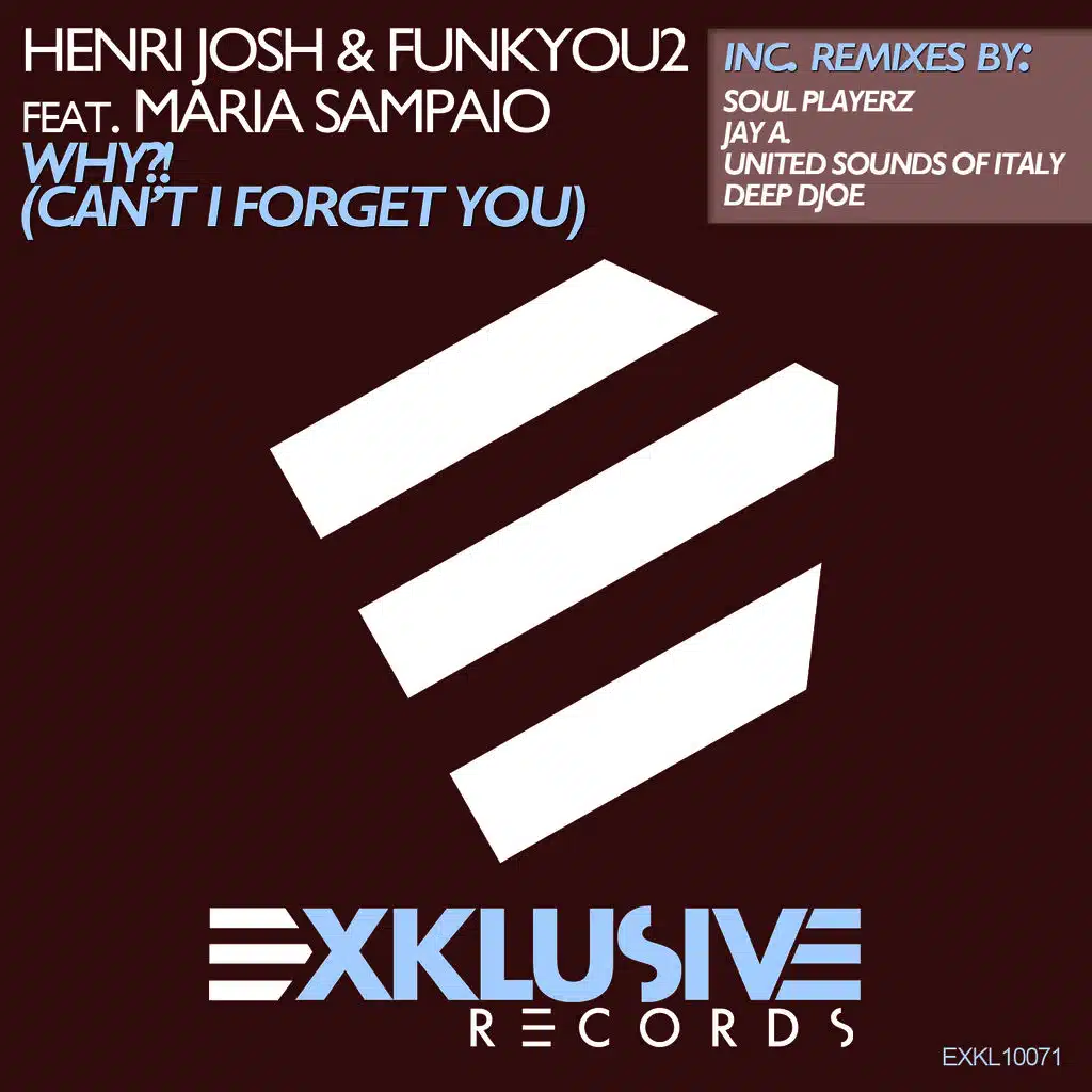 Why (Can't I Forget You) [feat. Maria Sampaio]