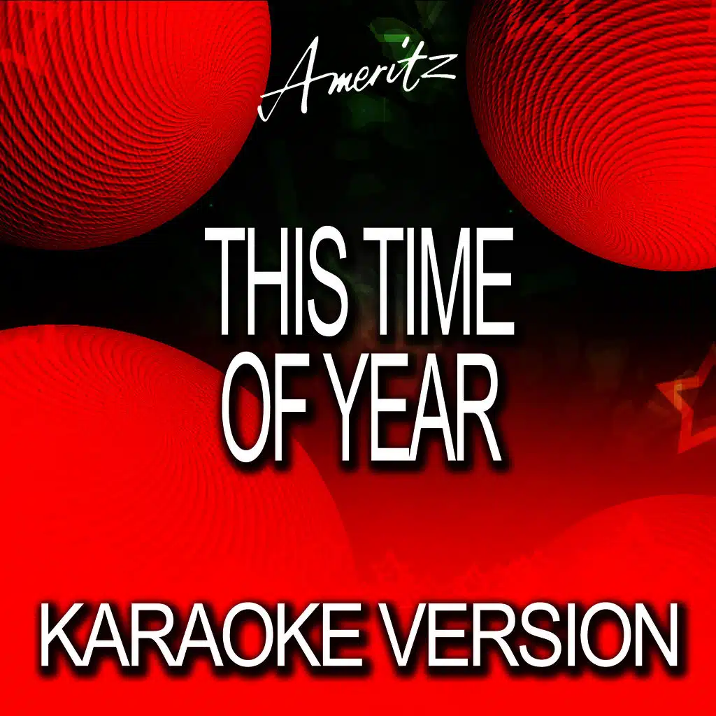 This Time Of Year (In The Style Of Brook Benton)