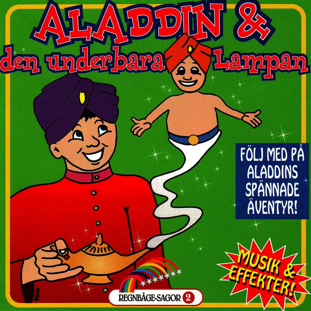 Regnbågesagor - Aladdin & Den Underbara Lampan