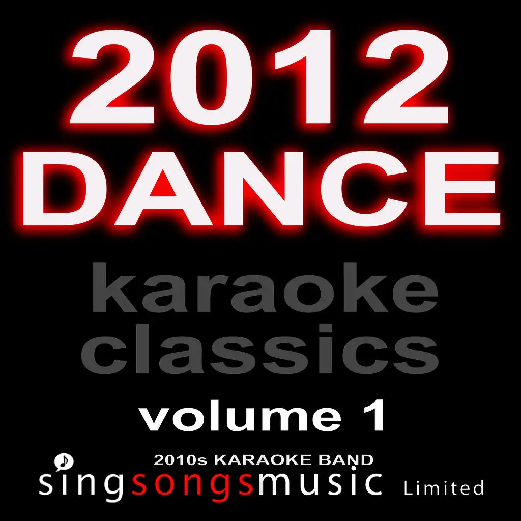 2012 Dance Karaoke Classics Volume 1