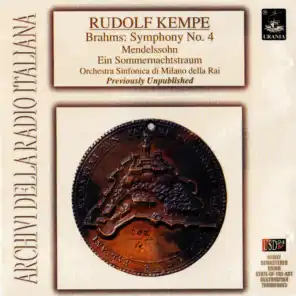 Kempe Conducts Brahms: Symphony No. 4