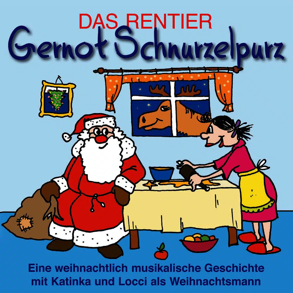 Das Rentier Gernot Schnurzelpurz