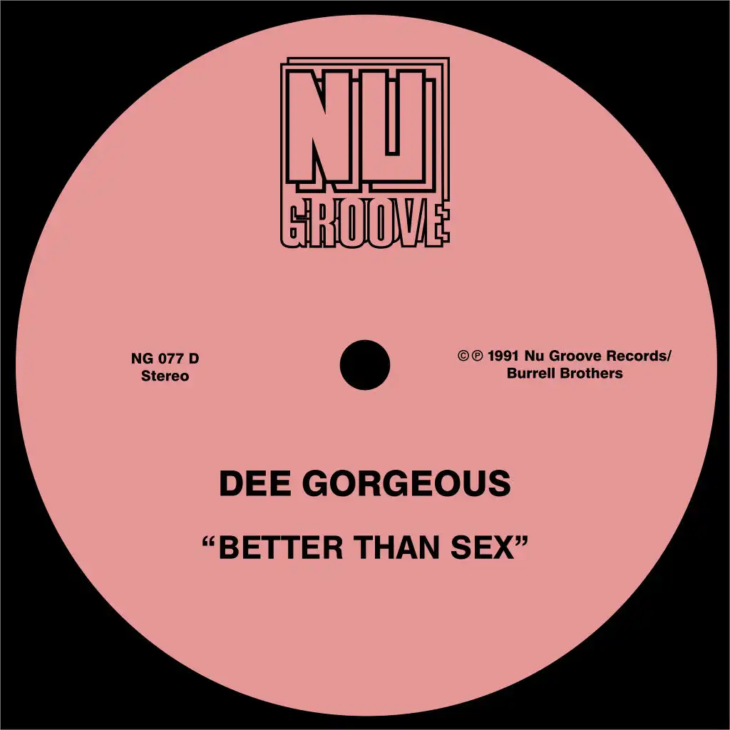Better Than Sex (Dee Gorgeous Mix)