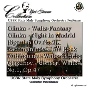 USSR State Maly Symphony Orchestra Performs Glinka, Rachmaninov, Rubenstein & Glazunov