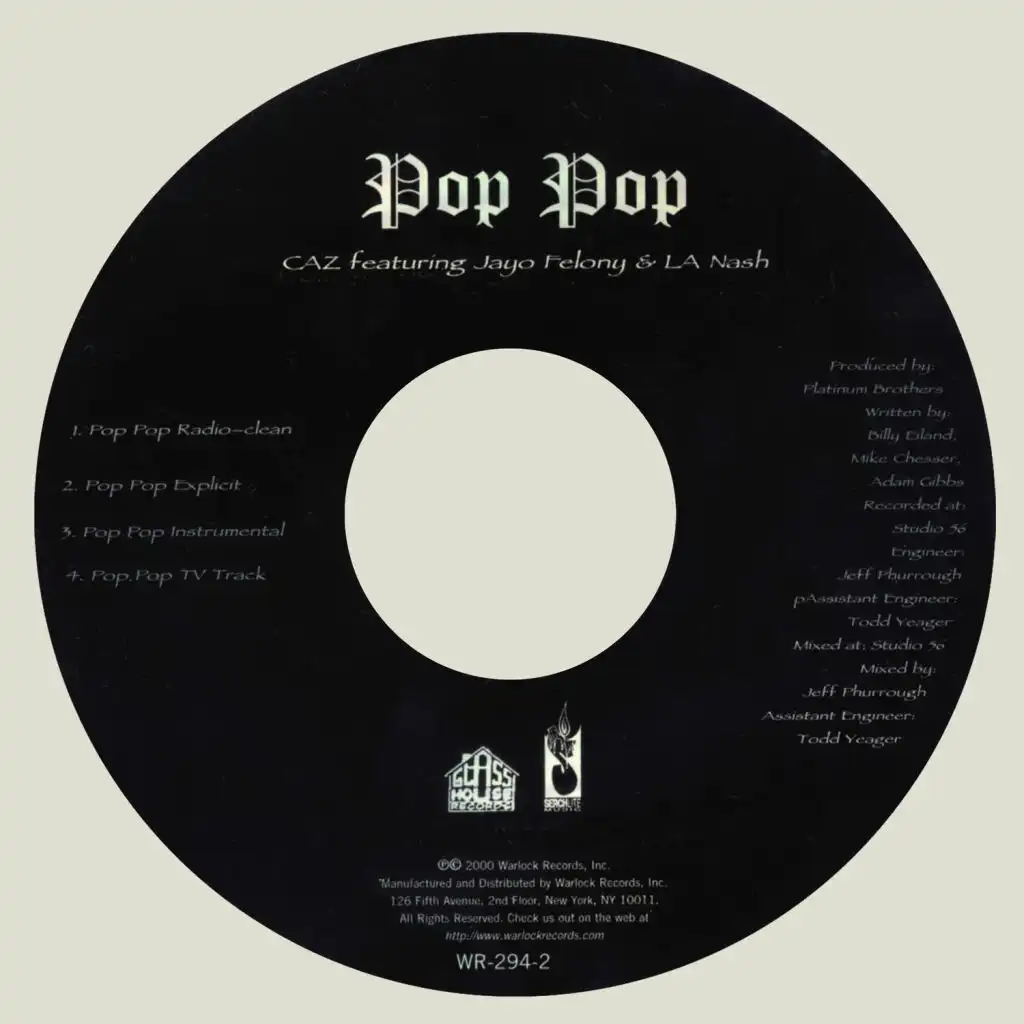 Pop Pop (feat. Jayo Felony & L.A. Nash)