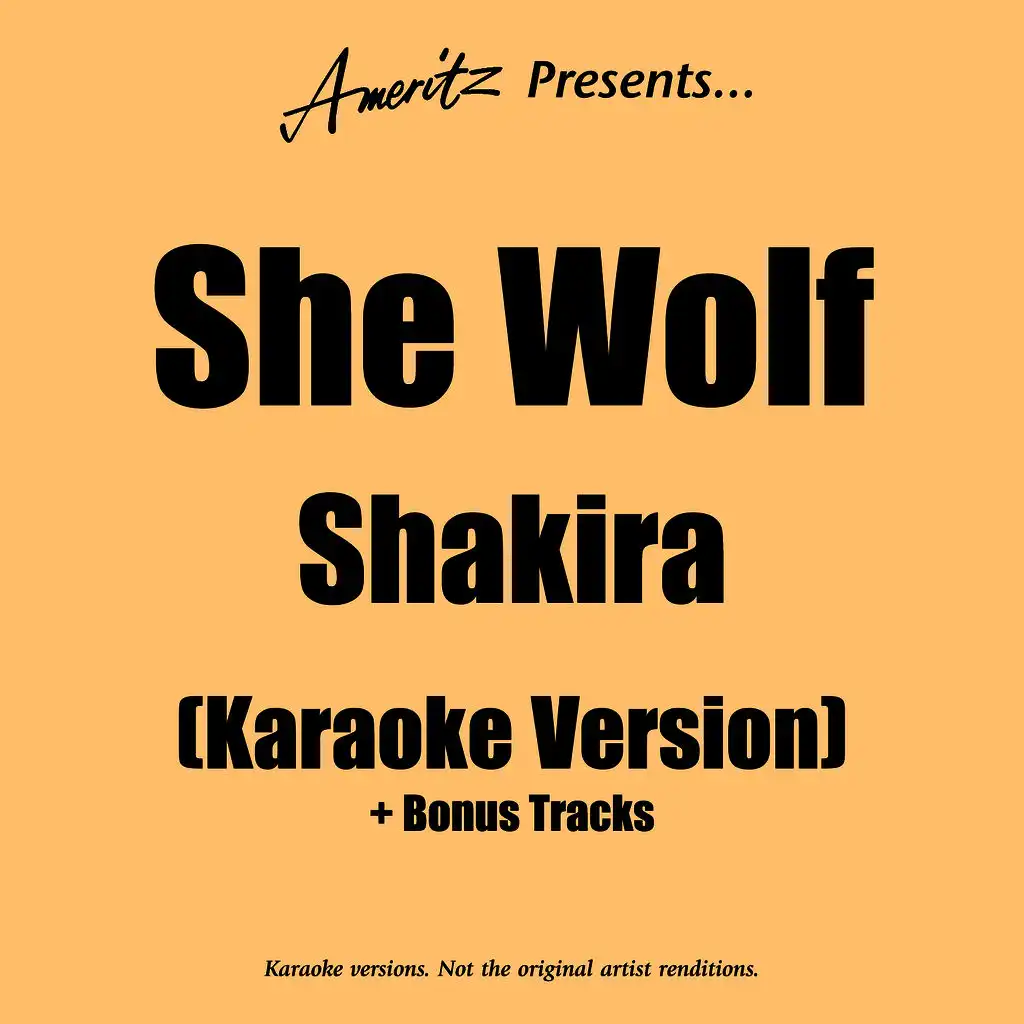 She Wolf - Karaoke Version