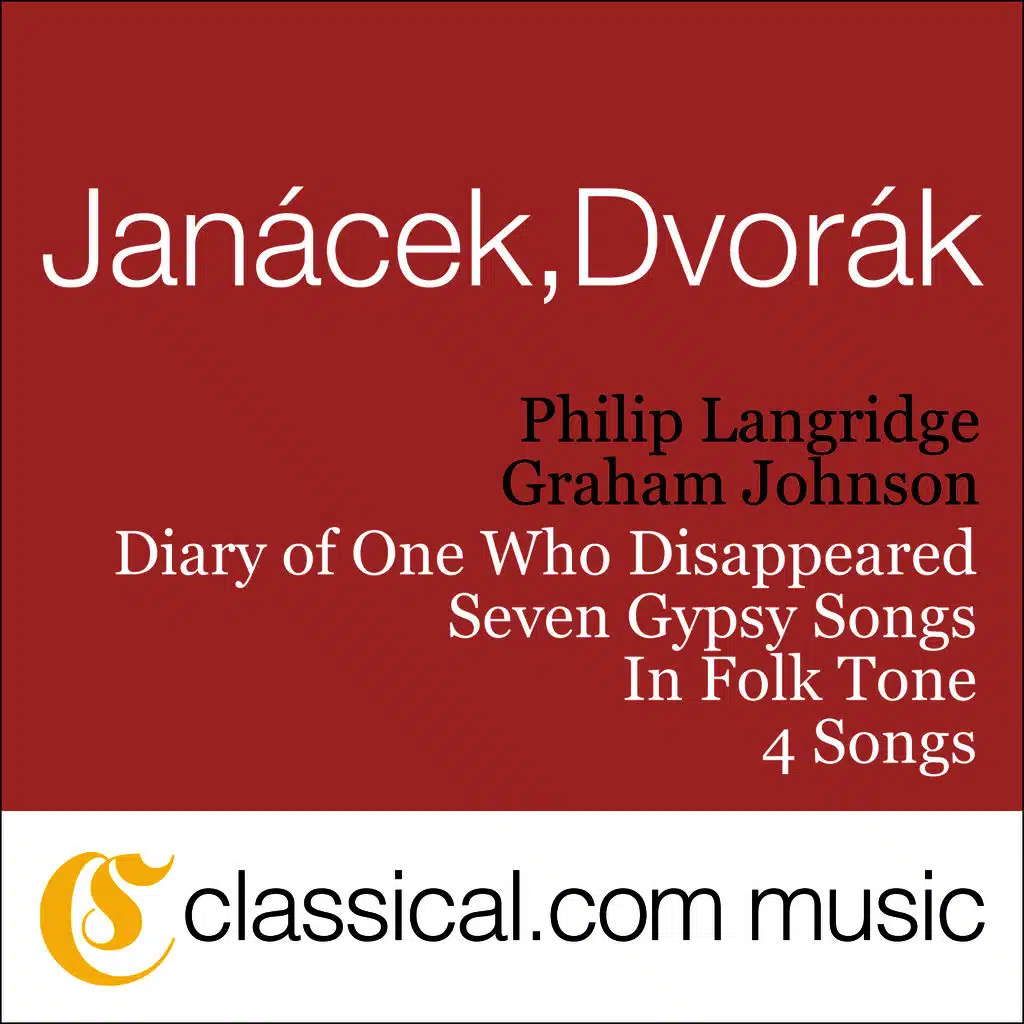 Antonín Dvorák, In Folk Tone, Op. 73