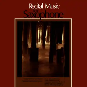 Sonata No. 1 for Alto Saxophone & Piano, Op. 10