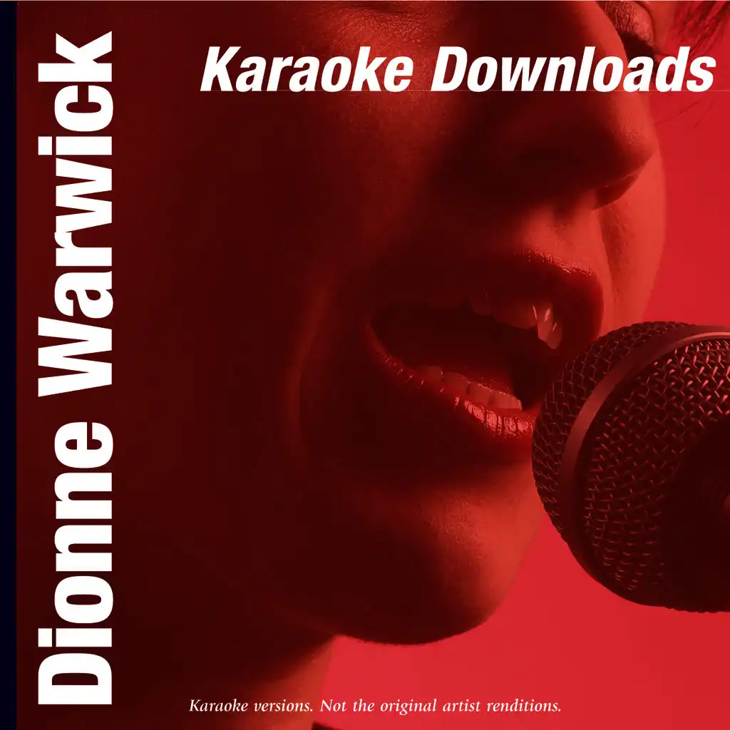 Walk On By (In The Style Of Dionne Warwick)