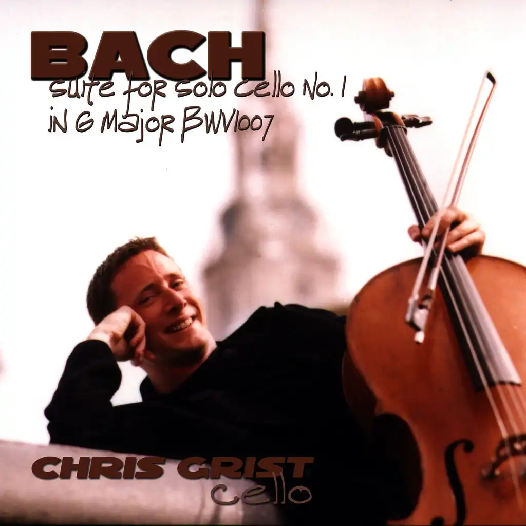 BACH - Suite for Solo Cello No. 1 in G Major BWV1007, "Sarabande"