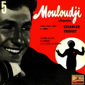 Vintage French No. 119 - EP: Mouloudji Chante Charles Trenet