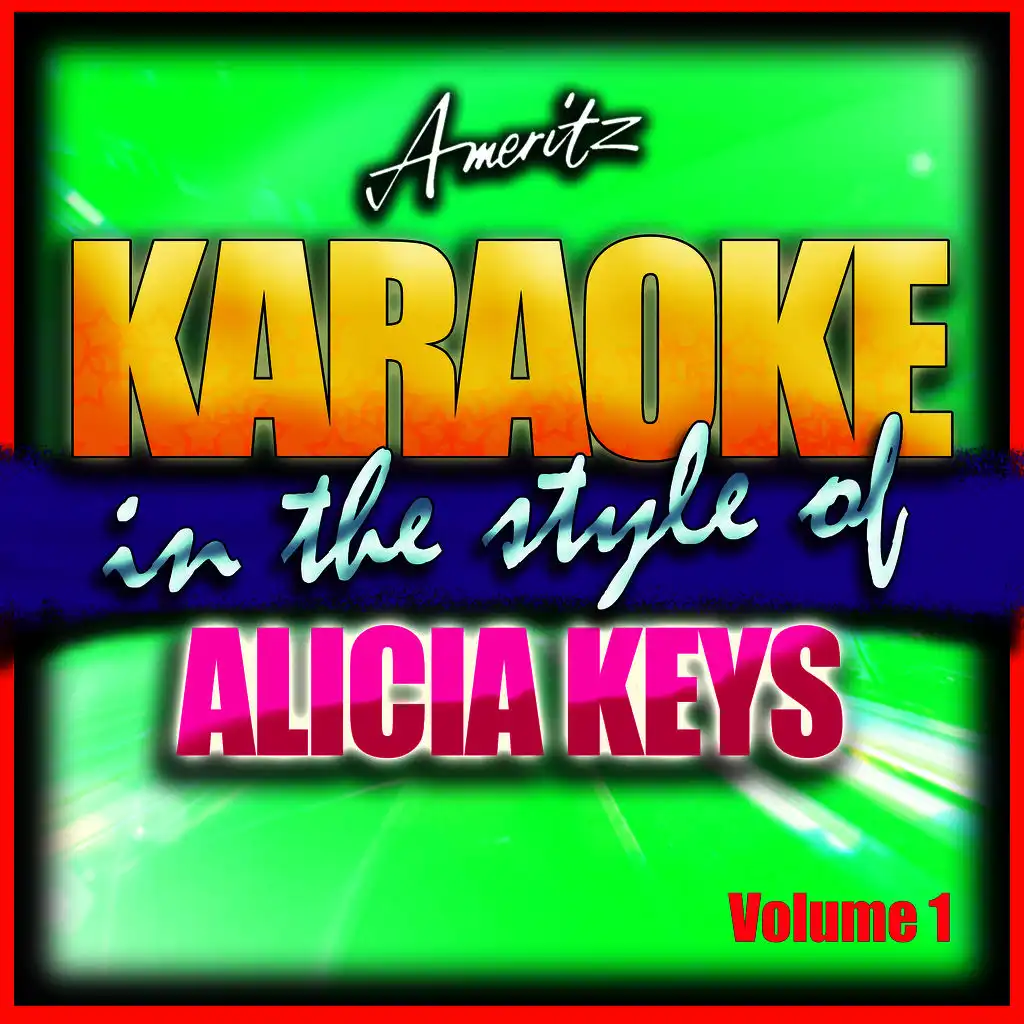 Karaoke - Alicia Keys Vol. 1