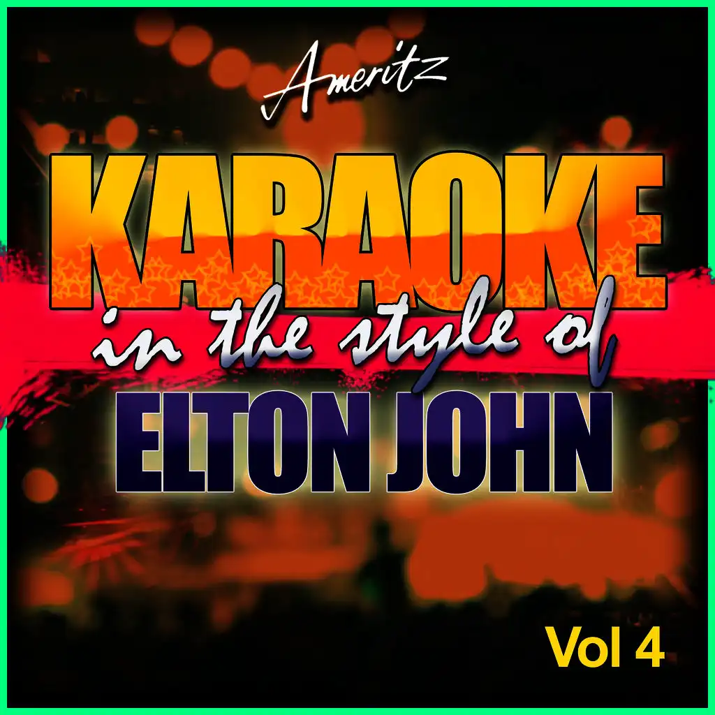 Candle in the Wind (In the Style of Elton John) [Instrumental Version]