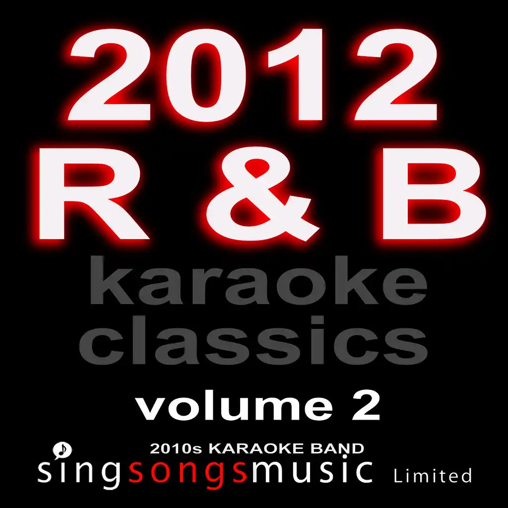 2012 R & B Karaoke Classics Volume 2