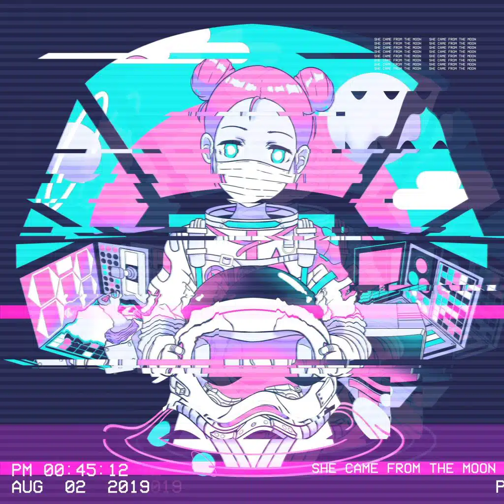 she came from the moon