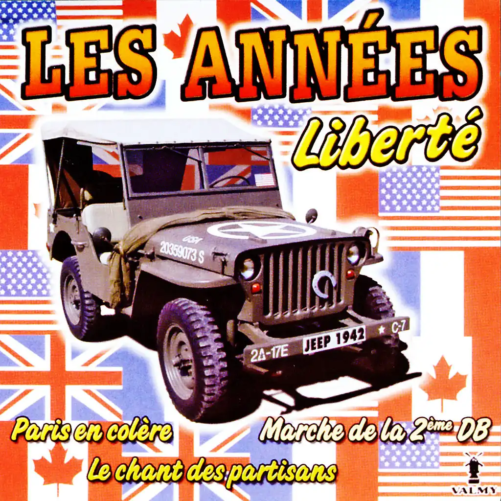Souvenirs des chansons de la liberté