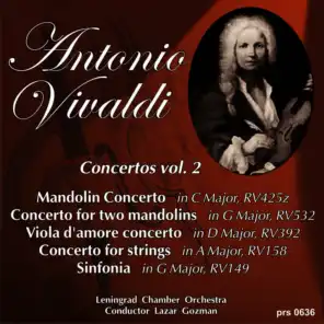 Antonio Vivaldi. Concerto for Two Mandolins in G Major RV532