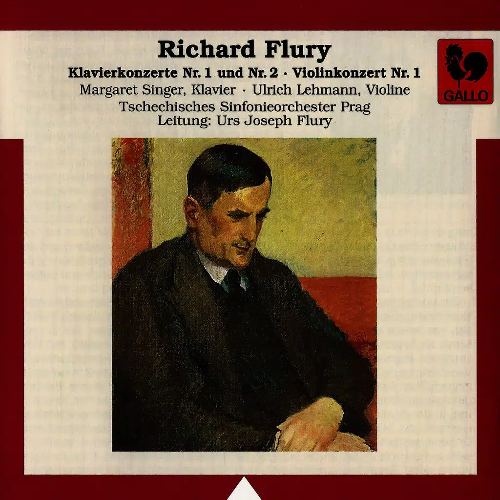 Richard Flury: Piano Concertos No. 1 & No. 2 – Violin Concerto No. 1