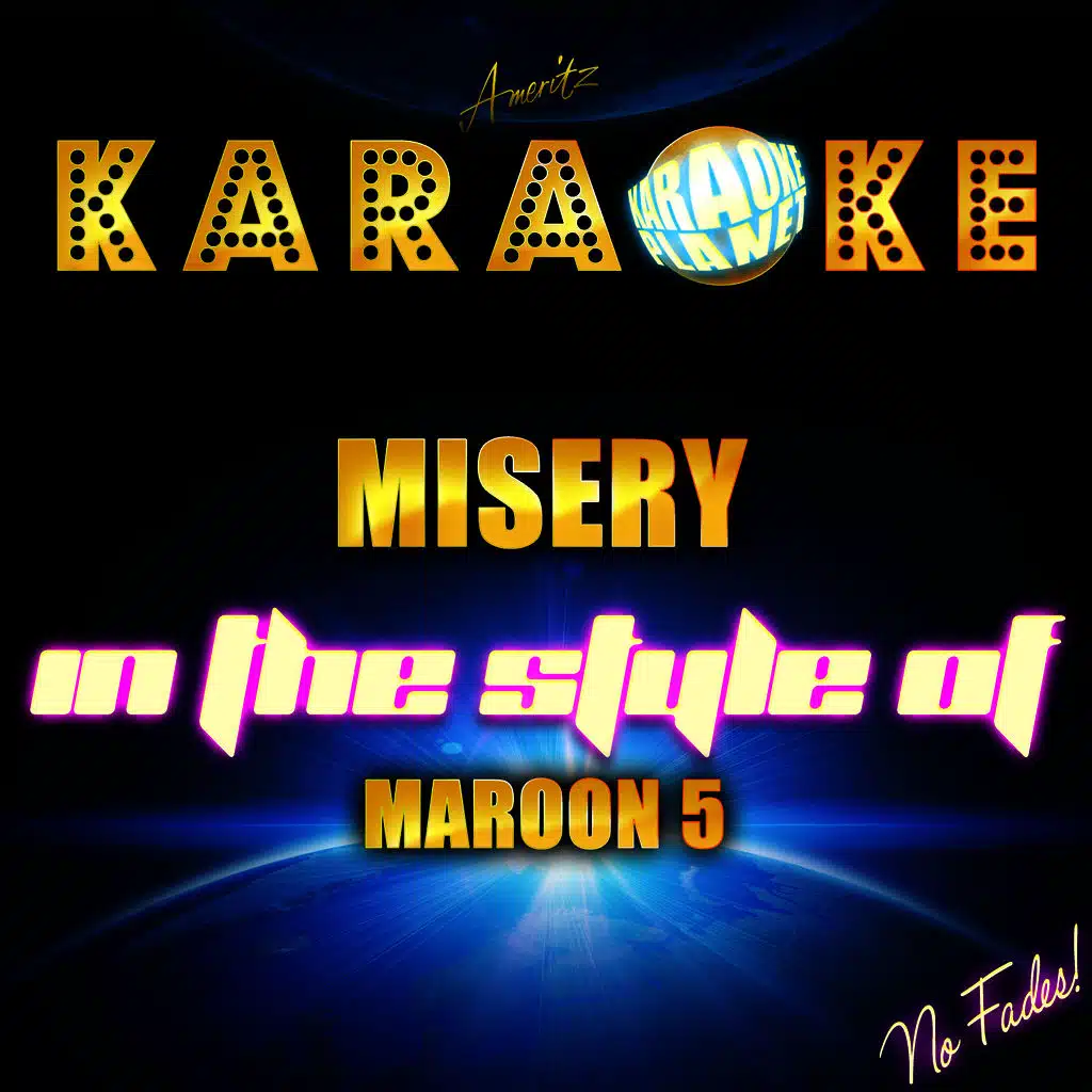 Misery (In the Style of Maroon 5) [Karaoke Version] - Single