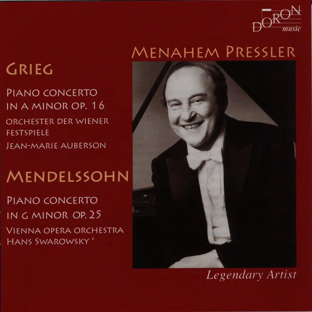Grieg & Mendelssohn: Piano Concertos