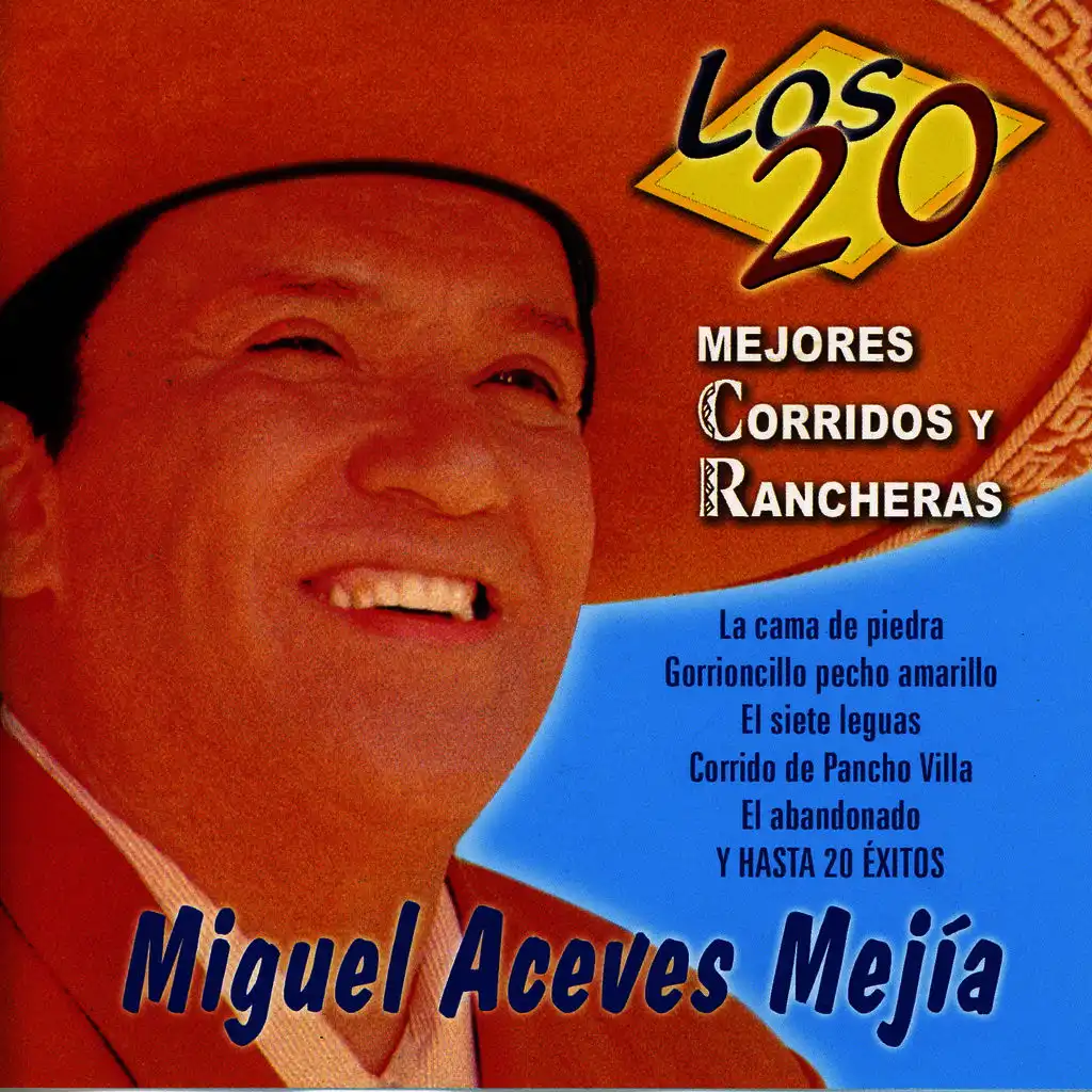 Los 20 Mejores Corridos y Rancheras de Miguel Aceves Mejía