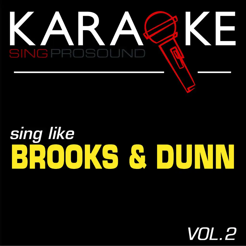 Karaoke in the Style of Brooks and Dunn, Vol. 2