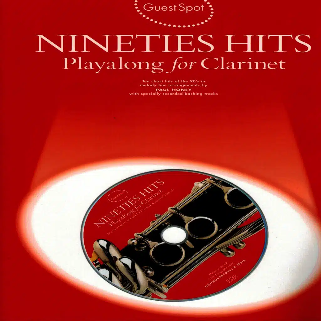 Nineties Hits: Playalong for Clarinet