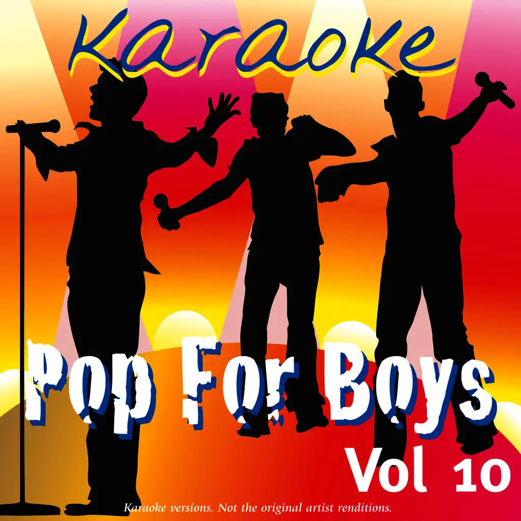 Karaoke - Pop For Boys Vol.10