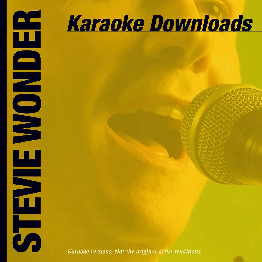 Karaoke Downloads - Stevie Wonder