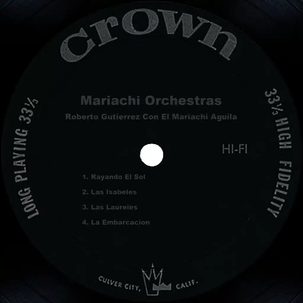 Roberto Gutierrez Con El Mariachi Aguila