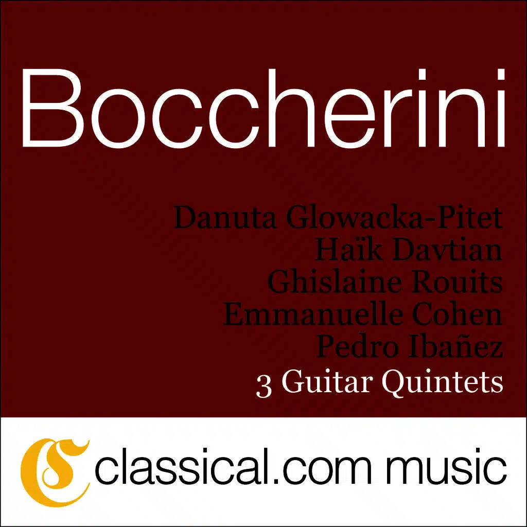 Guitar Quintet, G. 450 - Allegretto