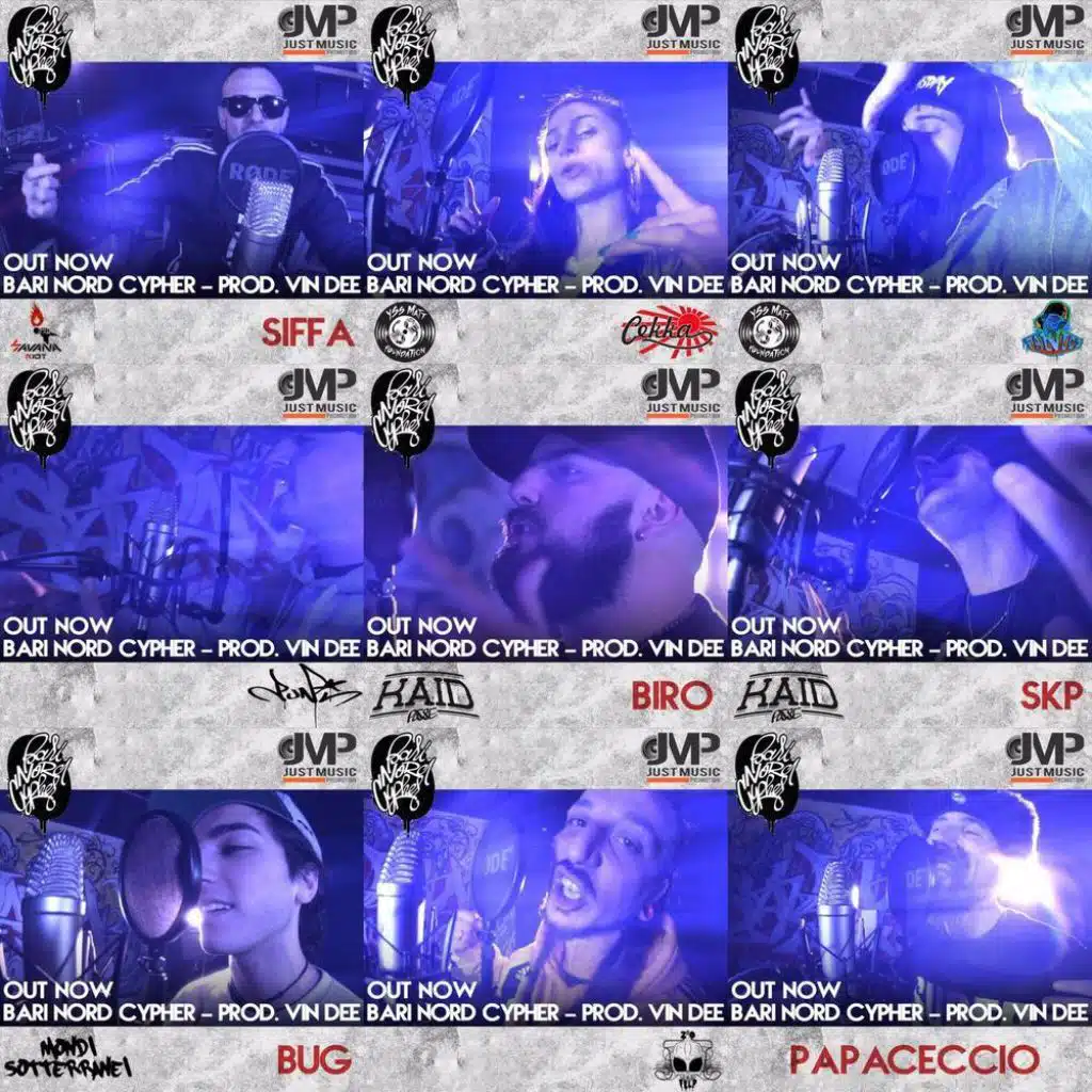 Bari Nord Cypher (feat. Bruno Bug, Zio Felp, PAPACECCIO, Cekka, SKP, Biro & Felice Kimni)
