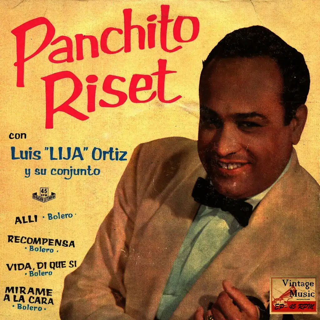 Vintage Cuba Nº19 - EPs Collectors "Panchito Riset Co Luis Lija Ortíz Y Su Orquesta"
