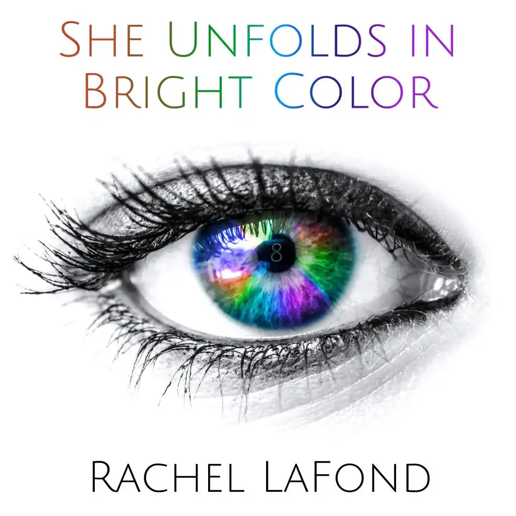 She Unfolds in Bright Color
